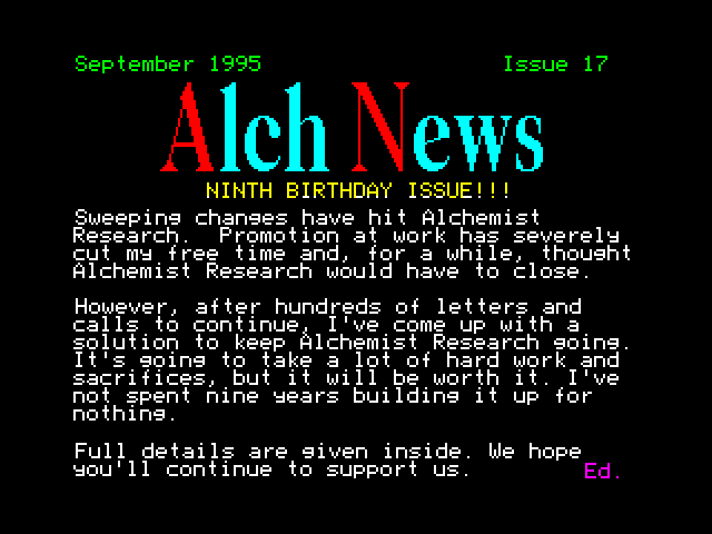 AlchNews 17 image, screenshot or loading screen