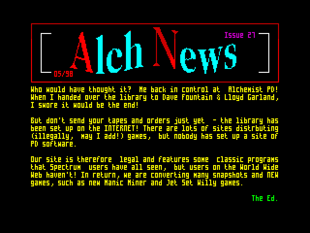 AlchNews 27 image, screenshot or loading screen