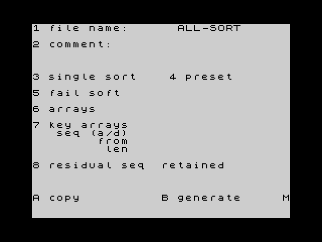 All-Sort S1 image, screenshot or loading screen