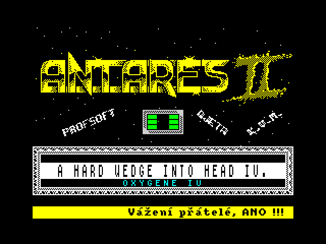 Antares II AY and Beep Demo image, screenshot or loading screen
