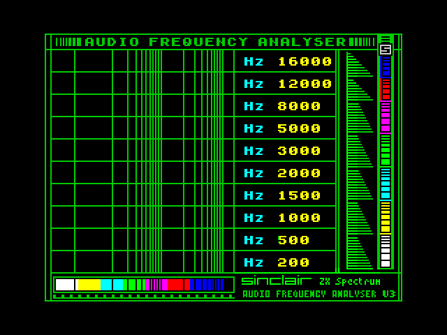 Audio Frequency Analyser image, screenshot or loading screen