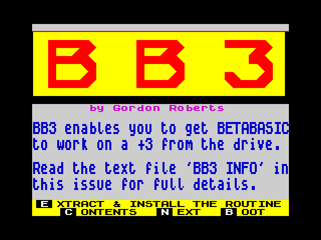 BB3 image, screenshot or loading screen