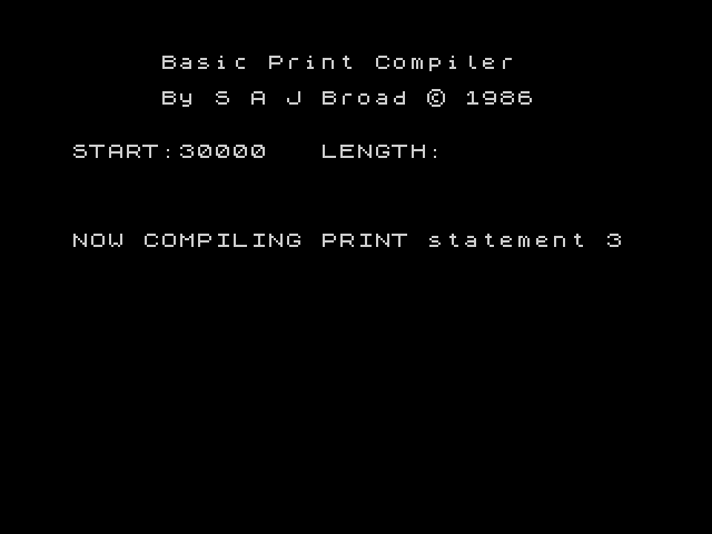 Basic Print Compiler image, screenshot or loading screen