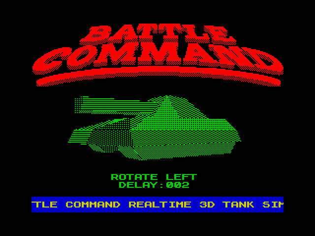 Battle Command Realtime 3D Tank Simulator image, screenshot or loading screen