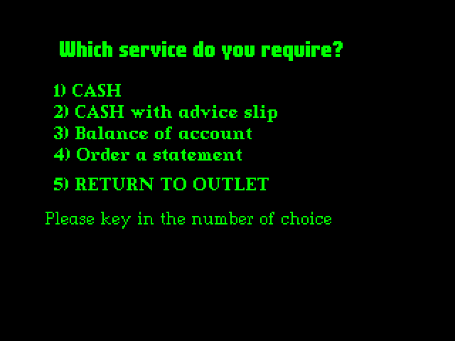 Cash Dispenser with Attitude image, screenshot or loading screen