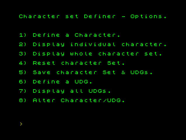 Character Generator image, screenshot or loading screen