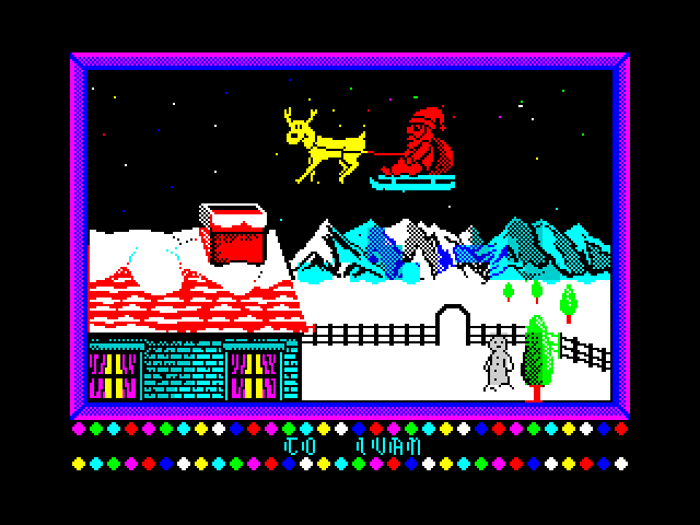 Computer Christmas Card image, screenshot or loading screen