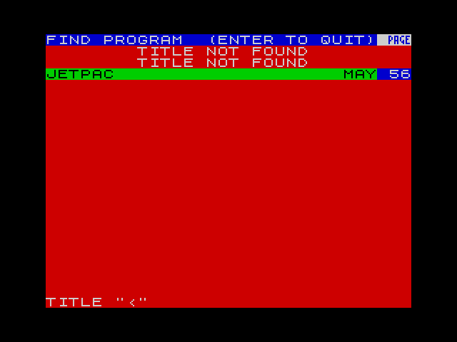 Crash Review Index 1984 image, screenshot or loading screen