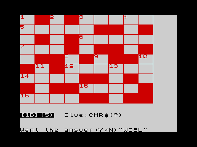 Crossword Puzzler image, screenshot or loading screen