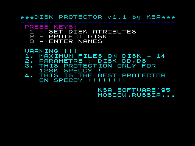 Disk Protector image, screenshot or loading screen