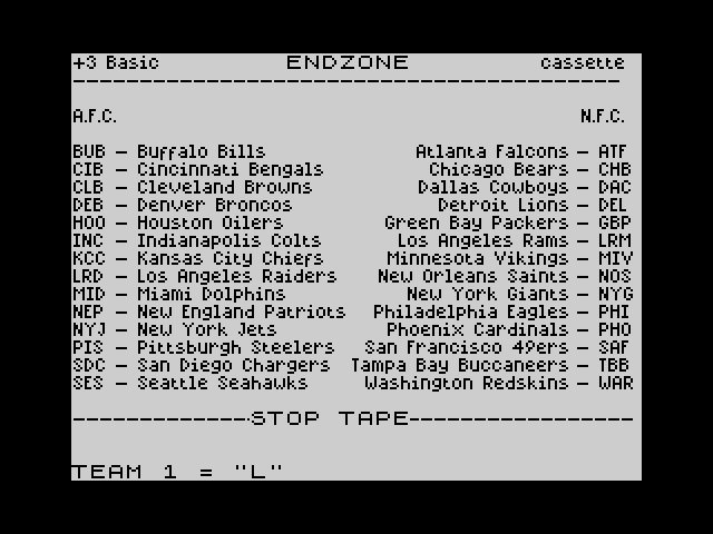 Endzone - 90f Program image, screenshot or loading screen