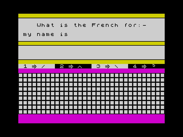 French Vocabulary image, screenshot or loading screen