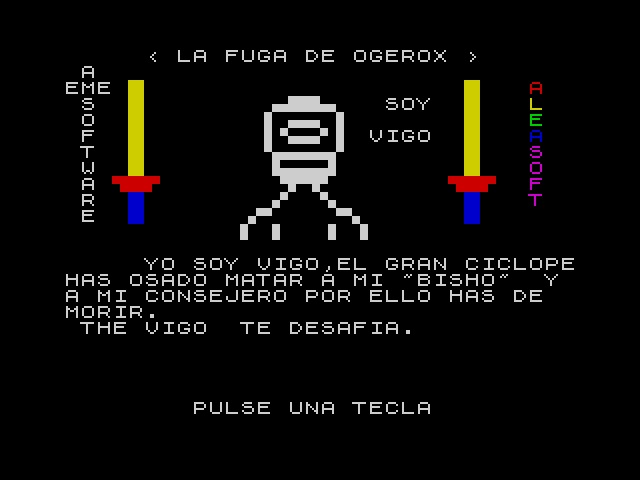 La Fuga de Ogerox image, screenshot or loading screen