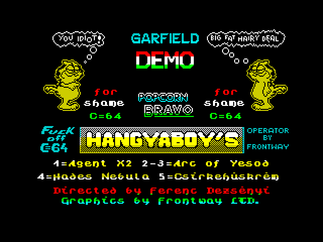 Garfield Demo image, screenshot or loading screen