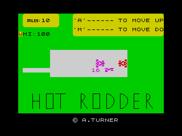 Hot Rodder image, screenshot or loading screen