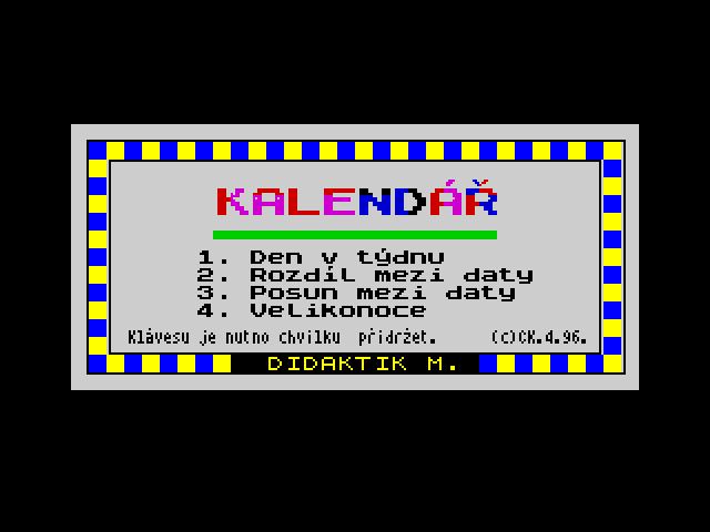 Kalendář image, screenshot or loading screen