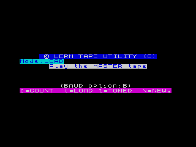 Lerm Tape Utility C image, screenshot or loading screen