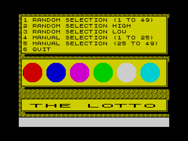 The Lotto image, screenshot or loading screen