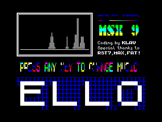 MSX 9 image, screenshot or loading screen