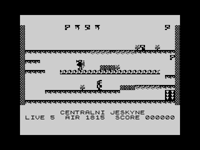Manic Miner ZX81 image, screenshot or loading screen