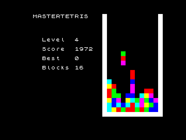 Master Tetris image, screenshot or loading screen