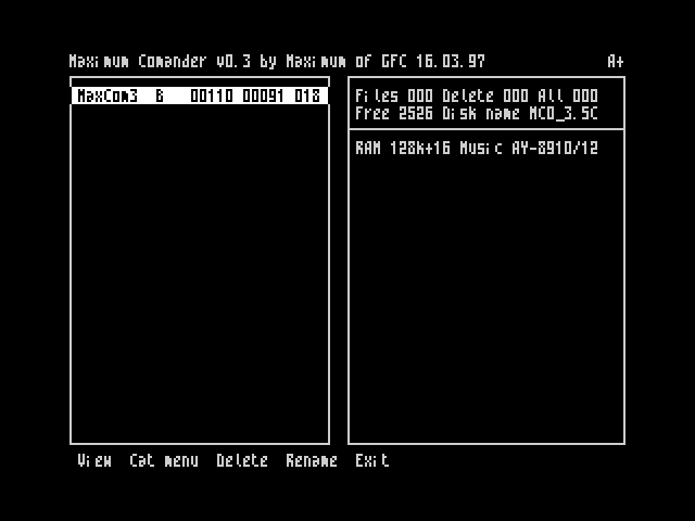 Maximum Comander image, screenshot or loading screen
