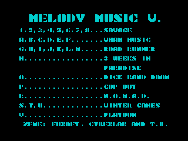 Melody Music V image, screenshot or loading screen