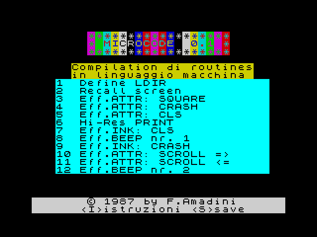 Microcode image, screenshot or loading screen
