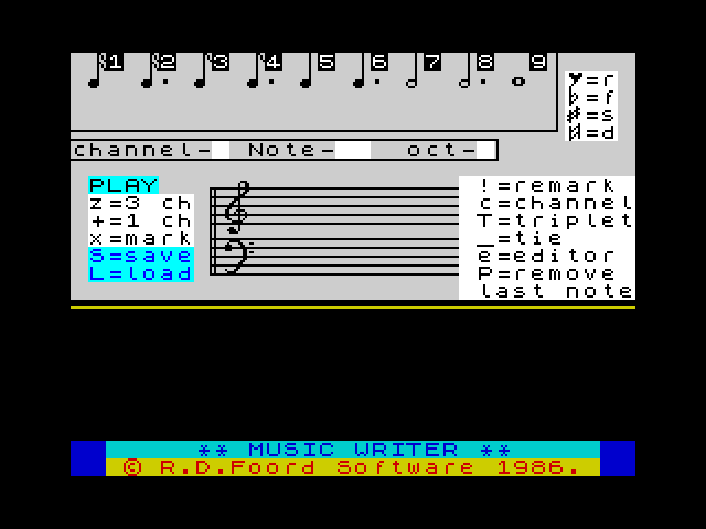 Music Writer image, screenshot or loading screen