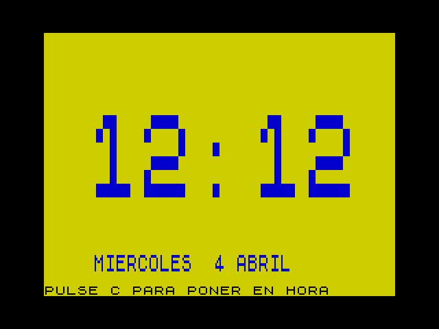 Reloj image, screenshot or loading screen