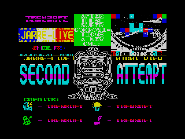 Second Attempt on Speccy image, screenshot or loading screen
