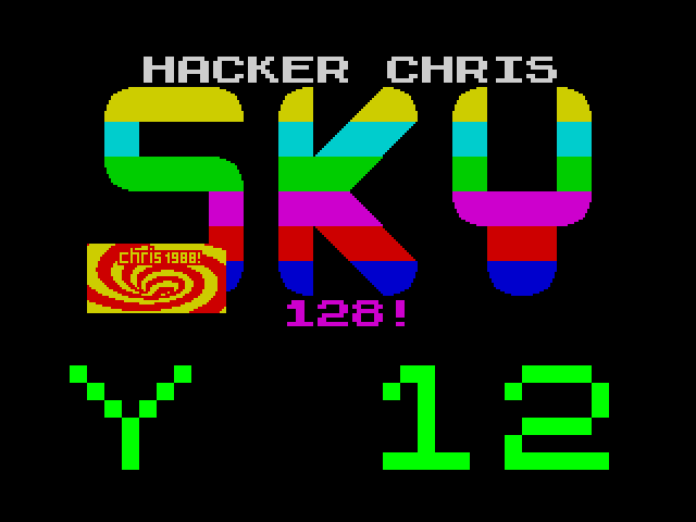Sky 128K image, screenshot or loading screen