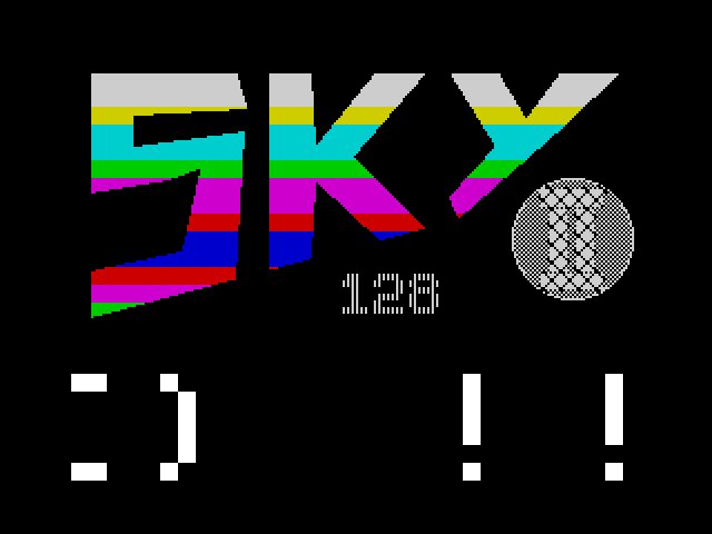 Sky 128K II image, screenshot or loading screen