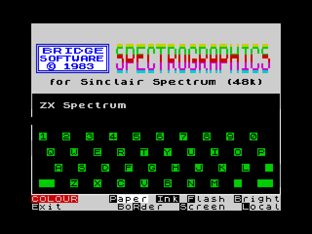 Spectrographics image, screenshot or loading screen