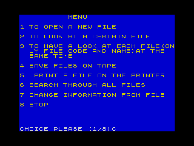 Spectrum File image, screenshot or loading screen