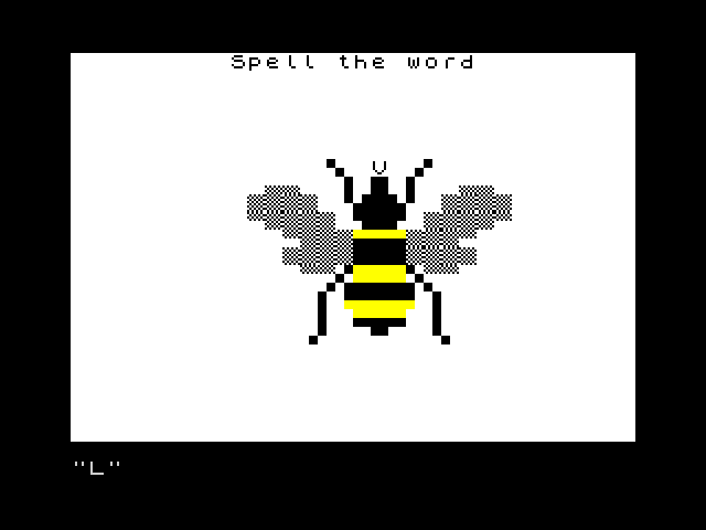 Spelling Bee image, screenshot or loading screen