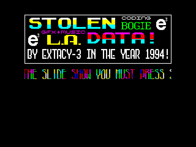 Stolen Data image, screenshot or loading screen