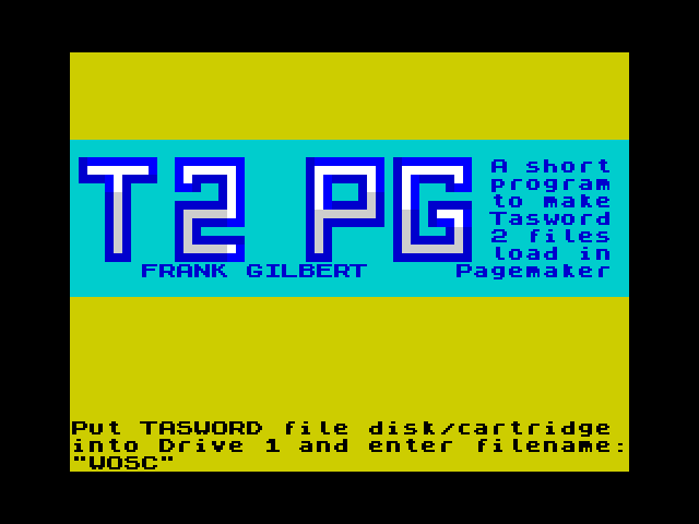 T2-PG image, screenshot or loading screen