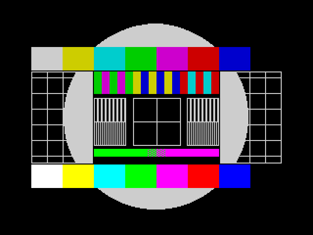TV Test image, screenshot or loading screen