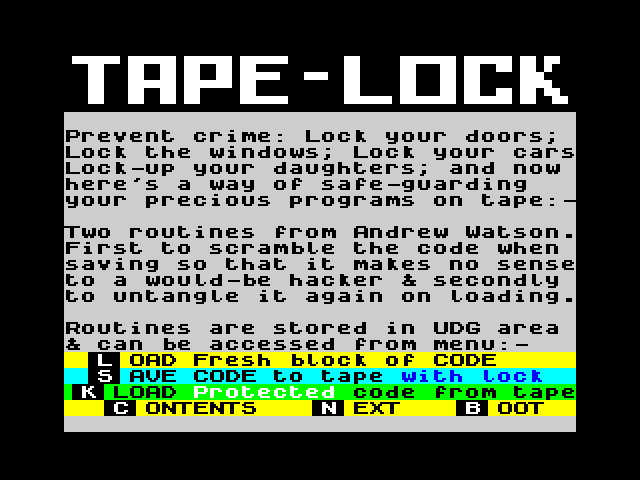 Tape-Lock image, screenshot or loading screen