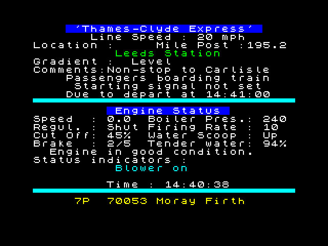 The Thames Clyde Express image, screenshot or loading screen