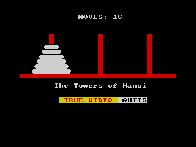 The Towers of Hanoi image, screenshot or loading screen