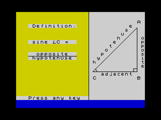Trigonometry image, screenshot or loading screen
