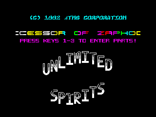 Unlimited Spirits image, screenshot or loading screen