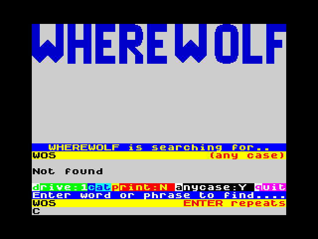 Wherewolf image, screenshot or loading screen