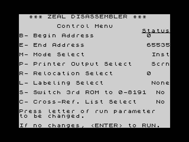 Zeal Disassembler image, screenshot or loading screen
