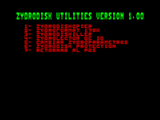 Zydrodisk Utilities image, screenshot or loading screen