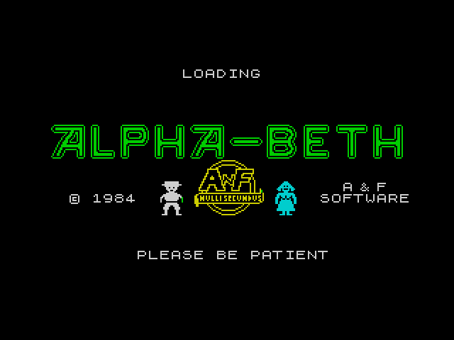 Alpha-Beth image, screenshot or loading screen