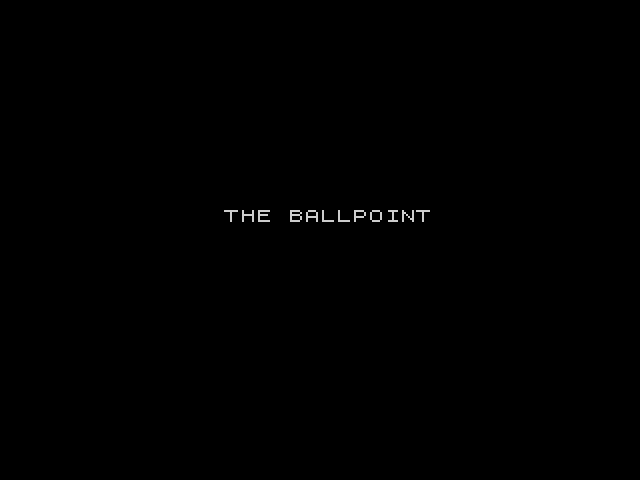 Ballpoint Adventure System image, screenshot or loading screen