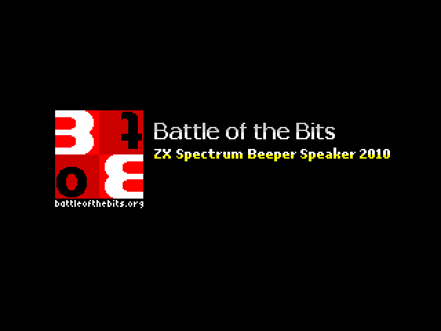 BattleOfTheBits ZX Spectrum Beeper Speaker Compo 2010 image, screenshot or loading screen